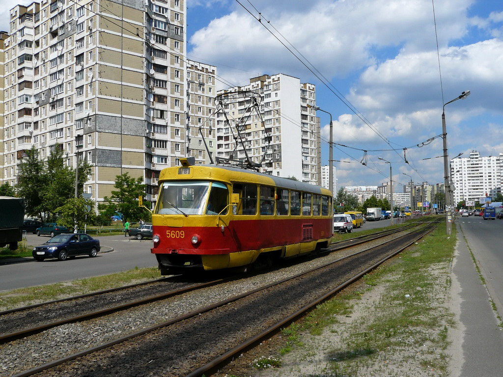 Киев, Tatra T3SU № 5609