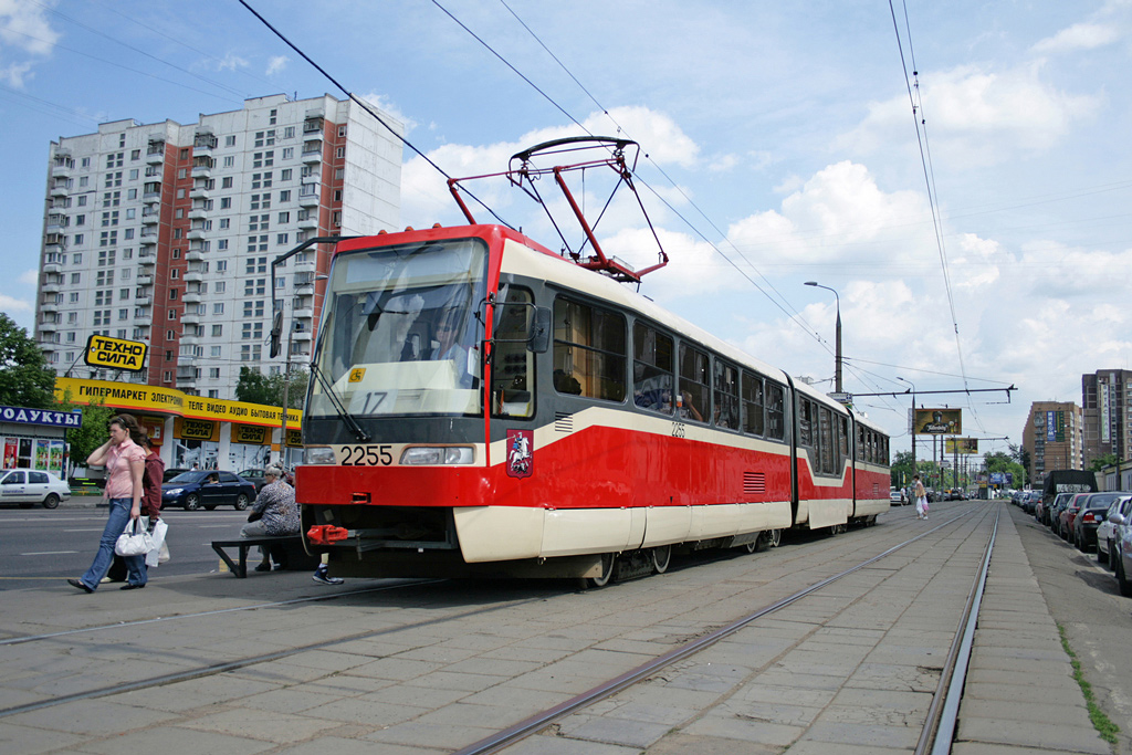 Moskva, Tatra KT3R č. 2255