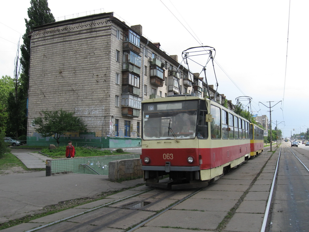 Киев, Tatra T6B5SU № 063