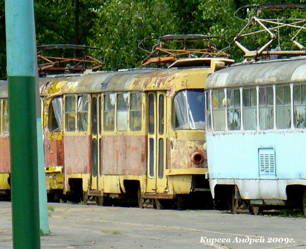 Орёл, Tatra T3SU № 022; Орёл — Площадка для законсервированных вагонов