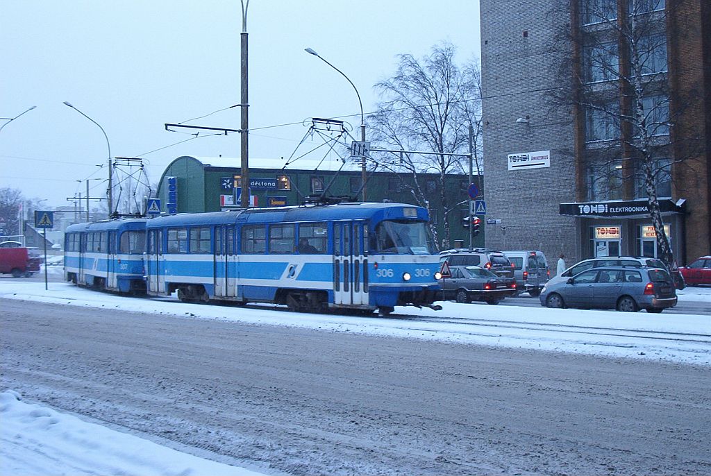 Tallinn, Tatra T4SU Nr 306