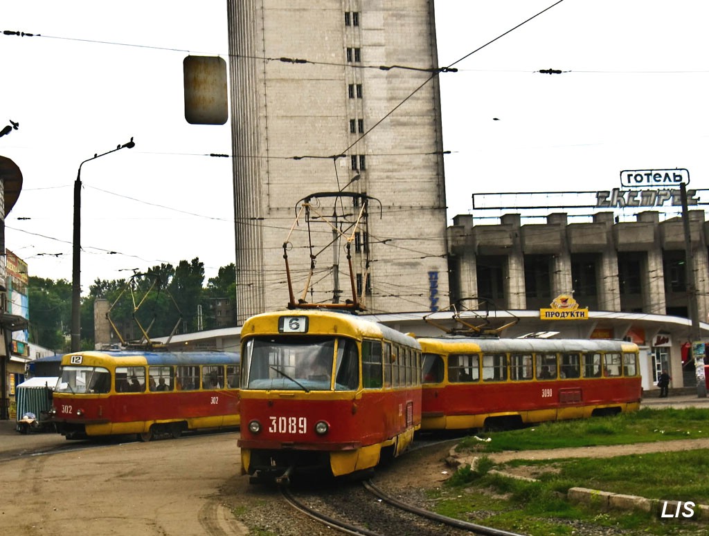 Харков, Tatra T3SU № 3089