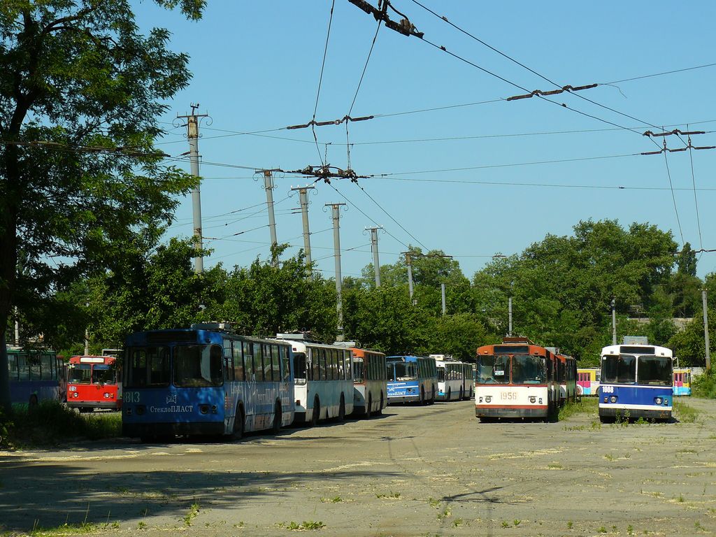 第聂伯罗 — Territory trolley depot