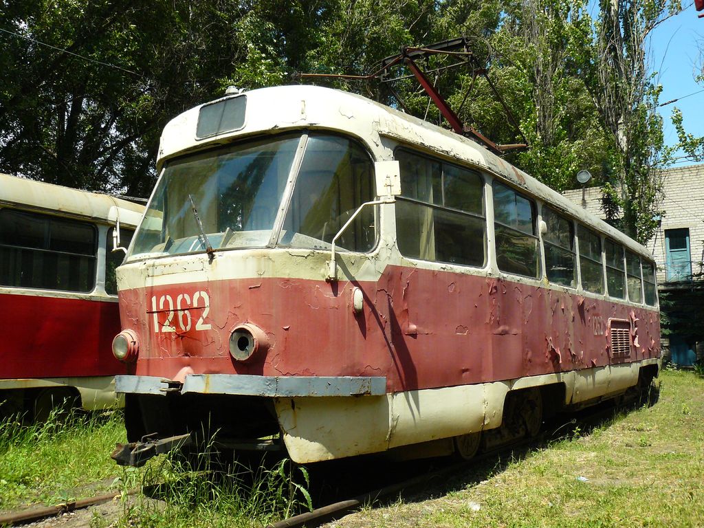 Днепр, Tatra T3SU (двухдверная) № 1262