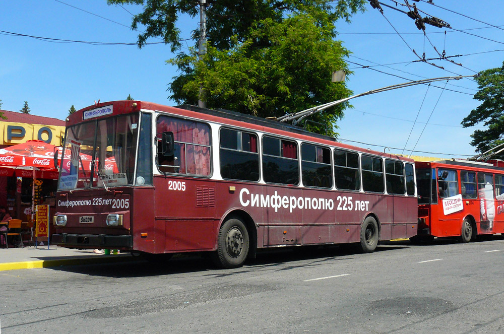 Кримський тролейбус, Škoda 14Tr02/6 № 2005