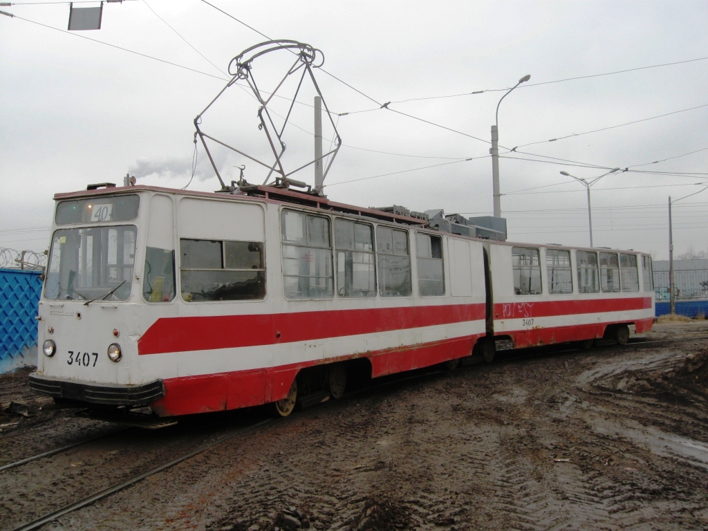 Санкт-Петербург, ЛВС-86К № 3407