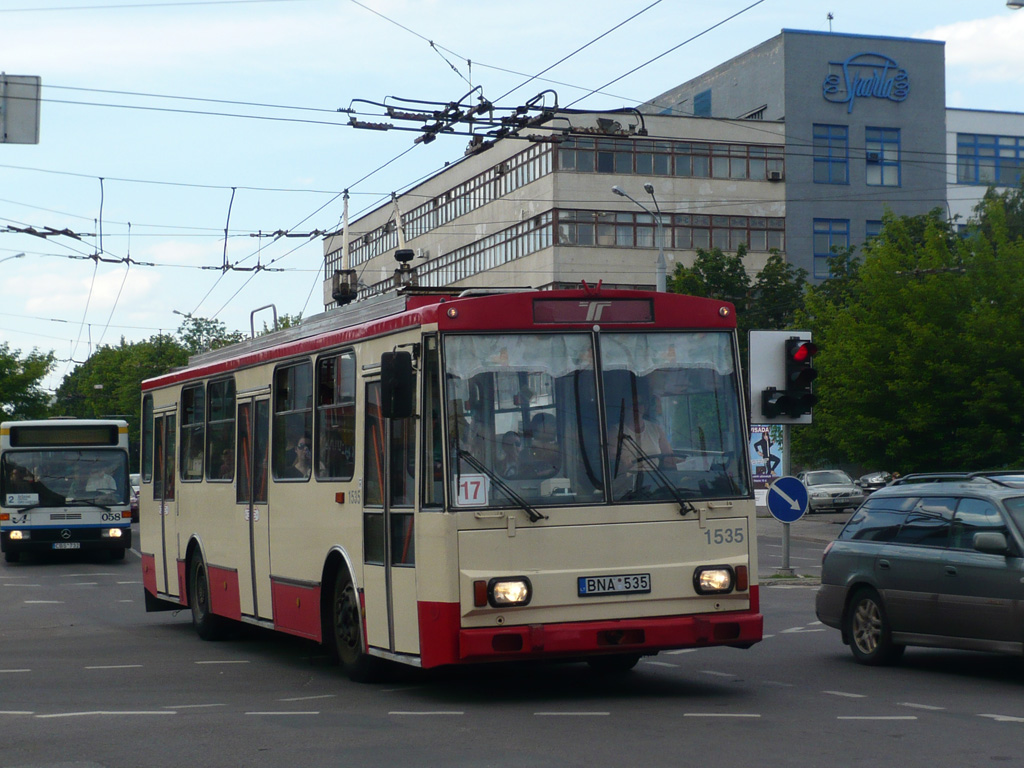 Вильнюс, Škoda 14Tr89/6 № 1535