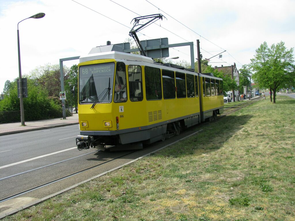 Берлин, Tatra KT4DM № 6100