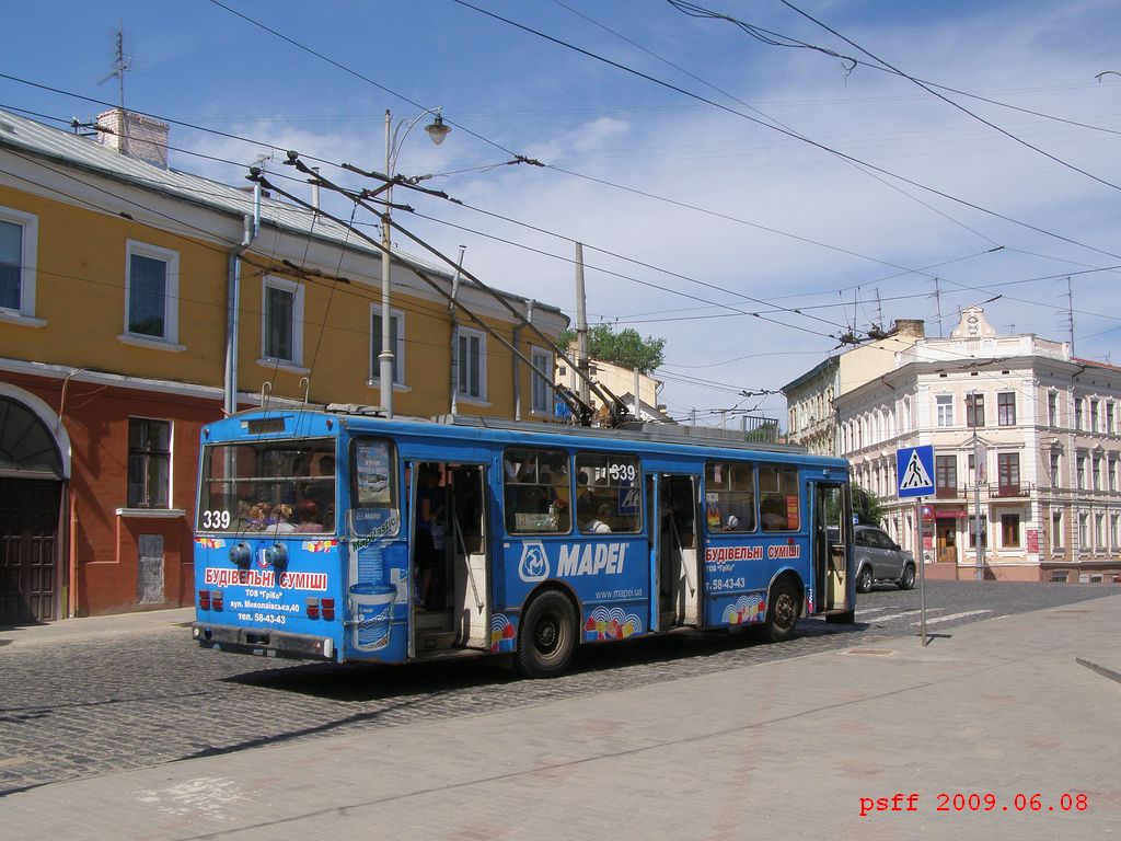 Чарнаўцы, Škoda 14Tr07 № 339