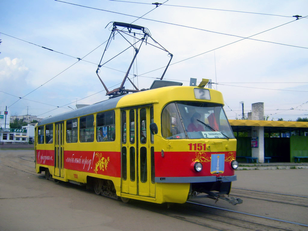 Ulyanovsk, Tatra T3SU # 1151