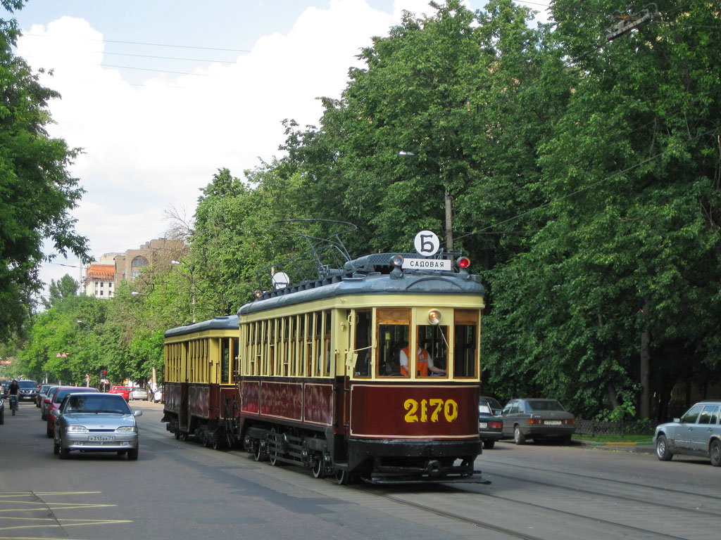 Moskva, KM № 2170; Moskva — Parade to 110 years of Moscow tram on June 13, 2009