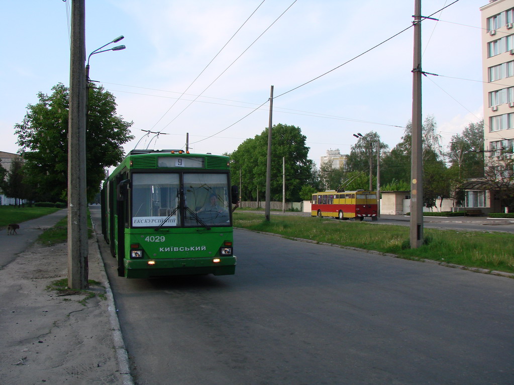 Kiev, Kiev-12.03 N°. 4029; Kiev — Trip by the trolleybus Kiev-12.03 18th of May, 2008