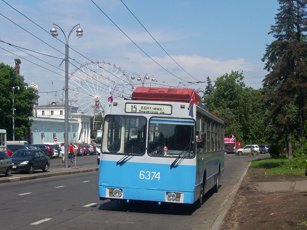 Москва, ЗиУ-682ГМ1 (с широкой передней дверью) № 6374