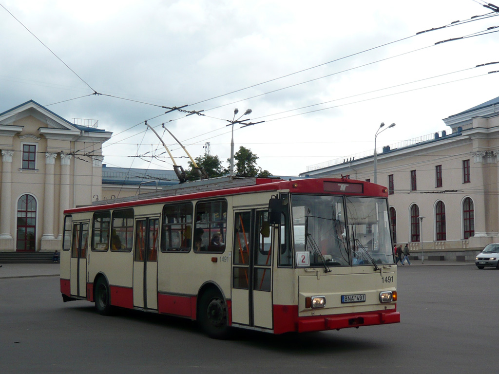 Vilnius, Škoda 14Tr02/6 № 1491