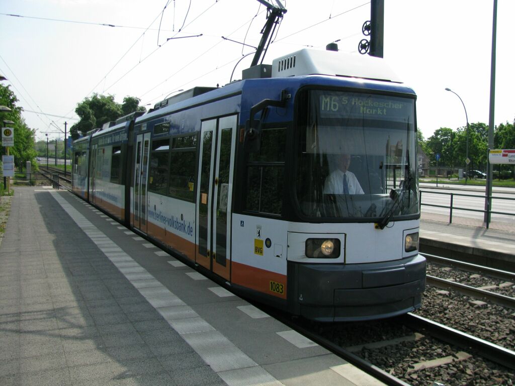 Берлин, Adtranz GT6N № 1083