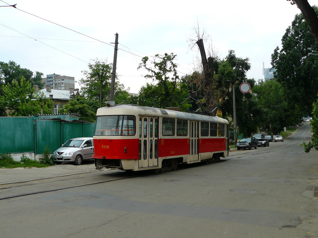 Kijów, Tatra T3SU Nr 5818