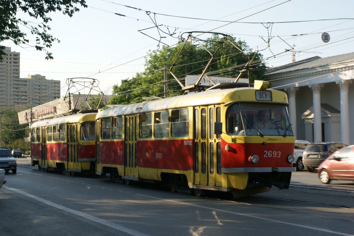 Volgograd, Tatra T3SU č. 2693; Volgograd, Tatra T3SU č. 2694