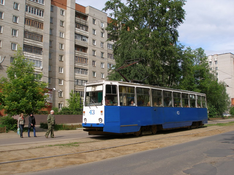 Yaroslavl, 71-605 (KTM-5M3) č. 43