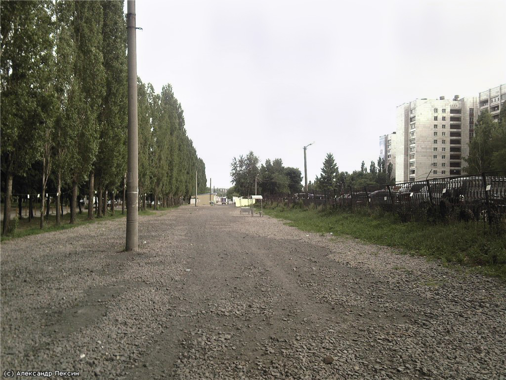 Voronezh — The remnants of Voronezh tramway