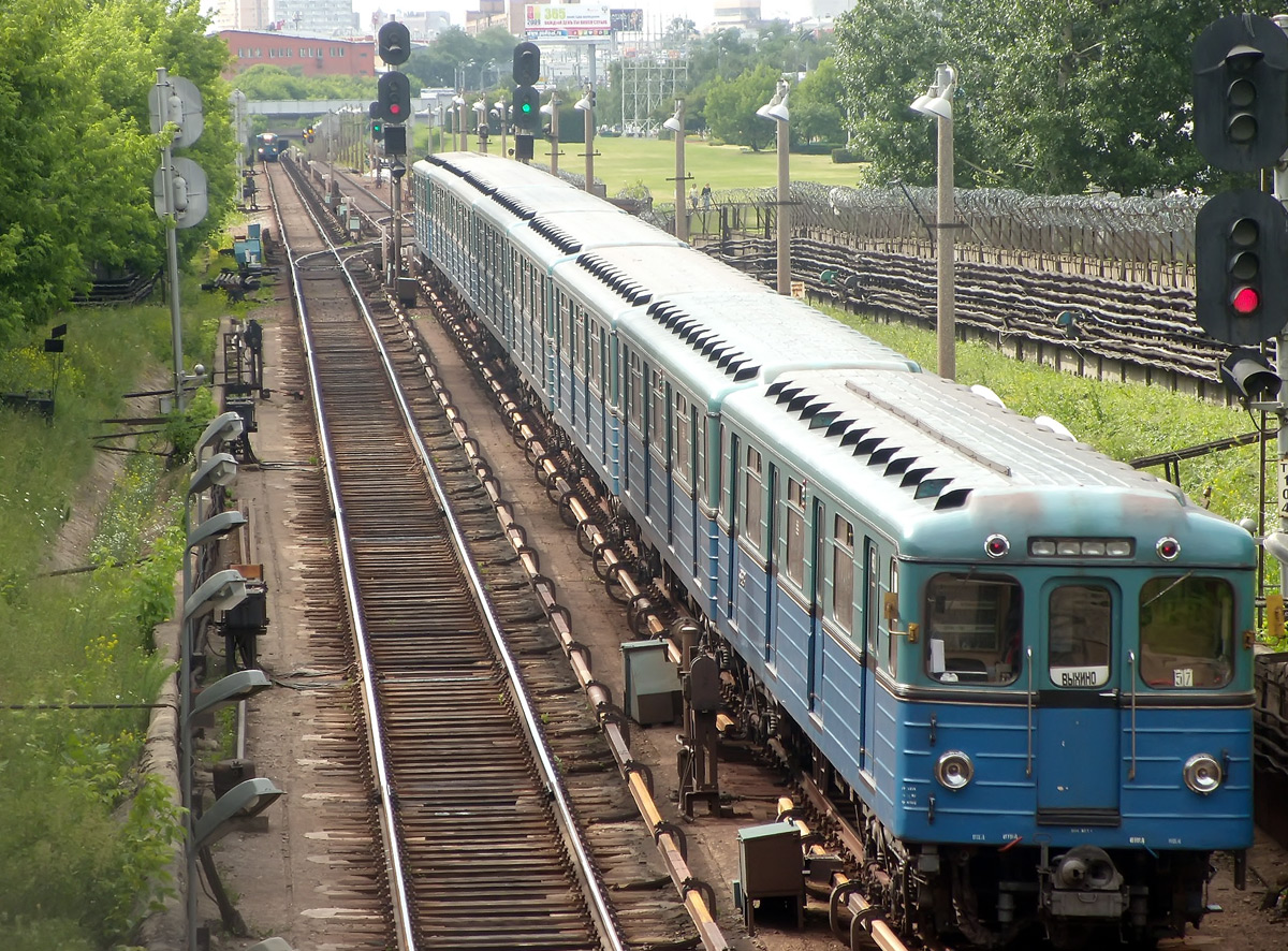 Moszkva — Metro — Vehicles — Type Ezh3/Em-508T; Moszkva — Metro — [7] Tagansko-Krasnopresnenskaya Line