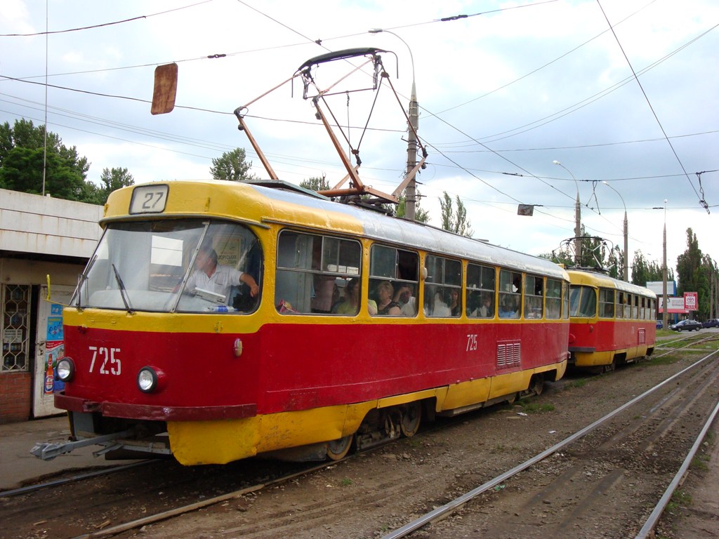 Kharkiv, Tatra T3SU N°. 725