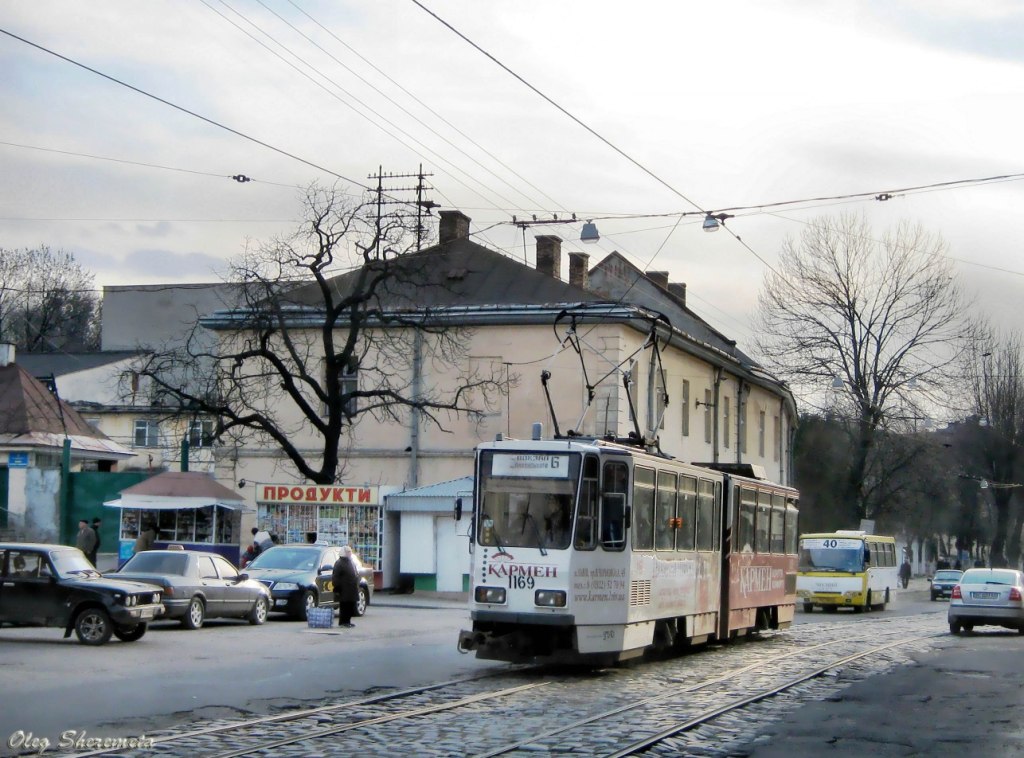 Львів, Tatra KT4D № 1169