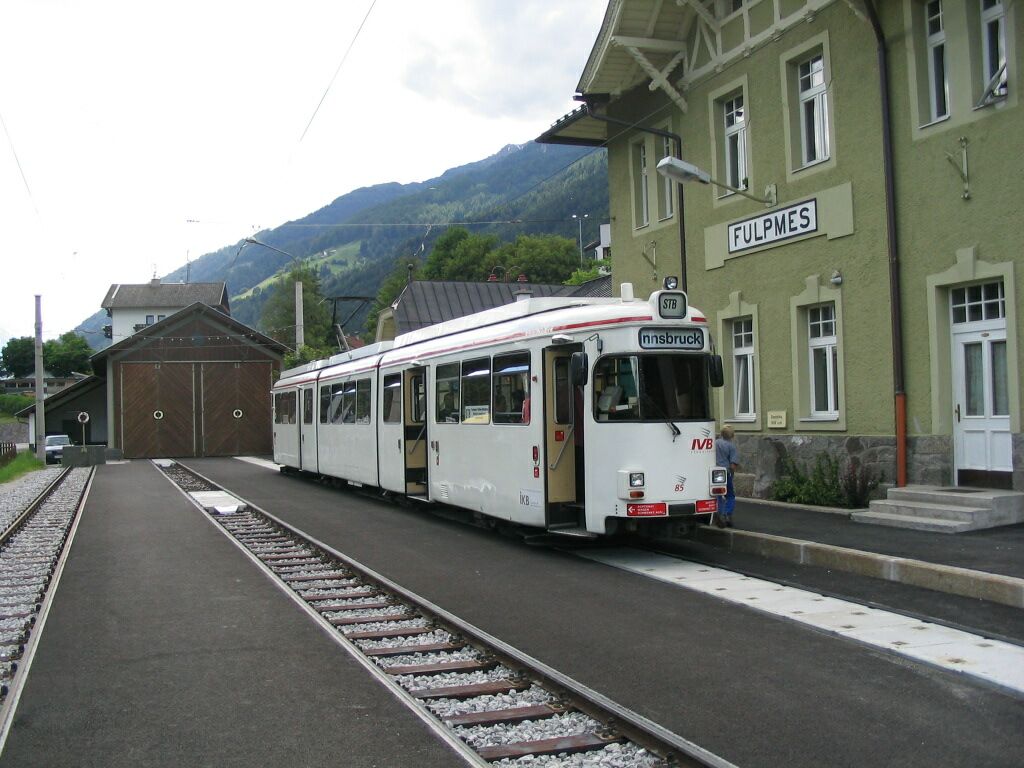Innsbruck, Duewag GT8 № 85; Innsbruck — Stubaitalbahn
