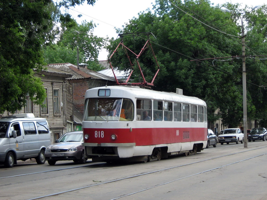Samara, Tatra T3SU № 818