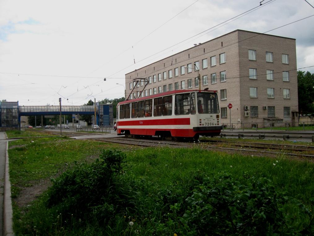 Санкт Петербург, 71-134К (ЛМ-99К) № 7206