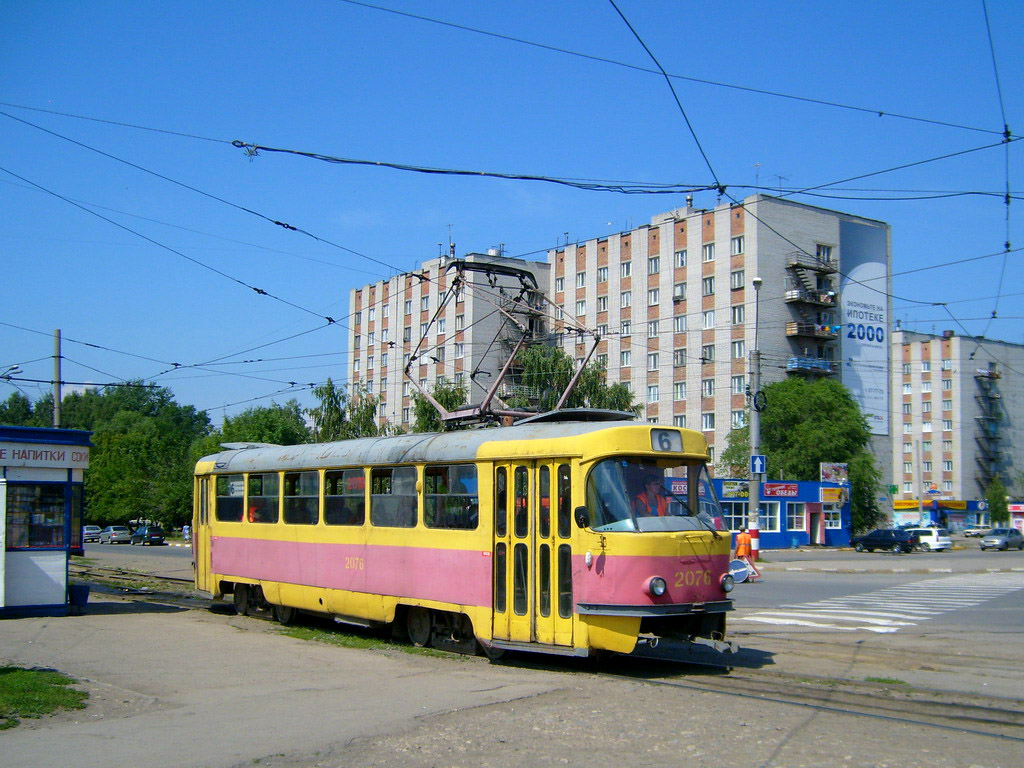 Ulyanovsk, Tatra T3SU (2-door) Nr 2076