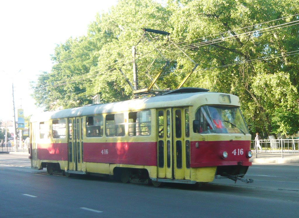 Курск, Tatra T3SU № 416