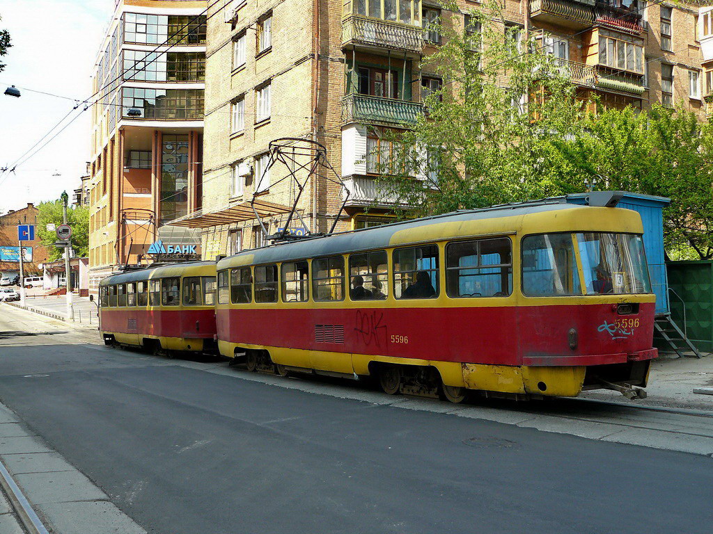 Kyiv, Tatra T3SU # 5596