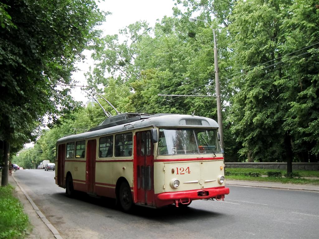 Ровно, Škoda 9TrHT28 № 124; Ровно — Маршрут № 5 (резервный)