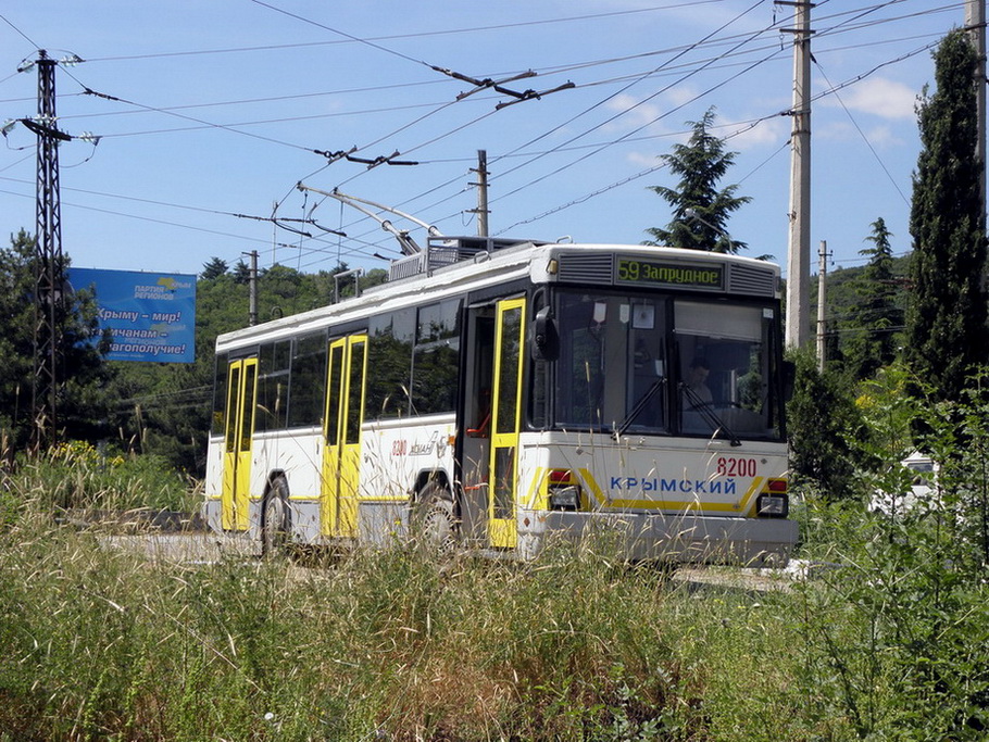 Крымский троллейбус, Киев-12.04 № 8200