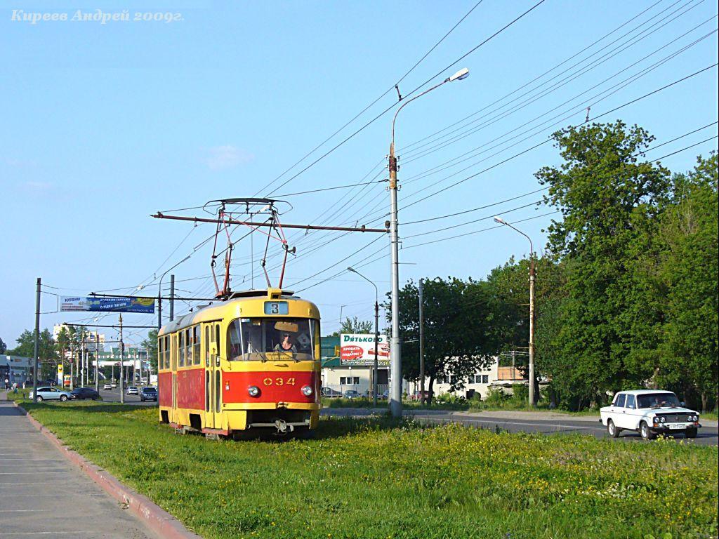 奧廖爾, Tatra T3SU # 034