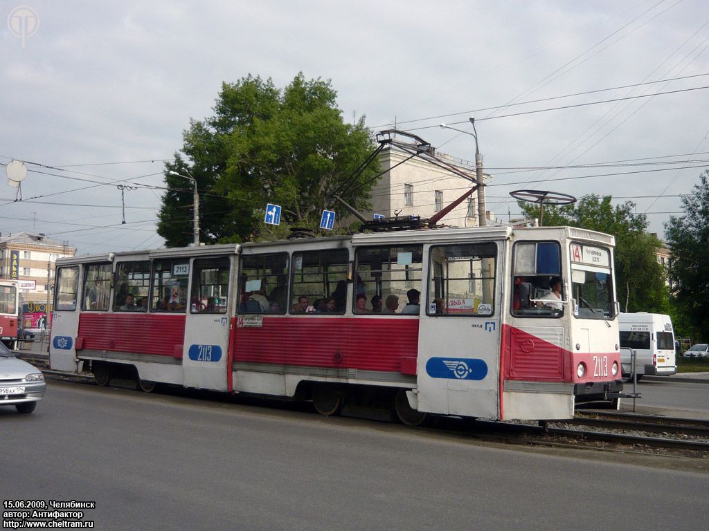 Челябинск, 71-605 (КТМ-5М3) № 2113