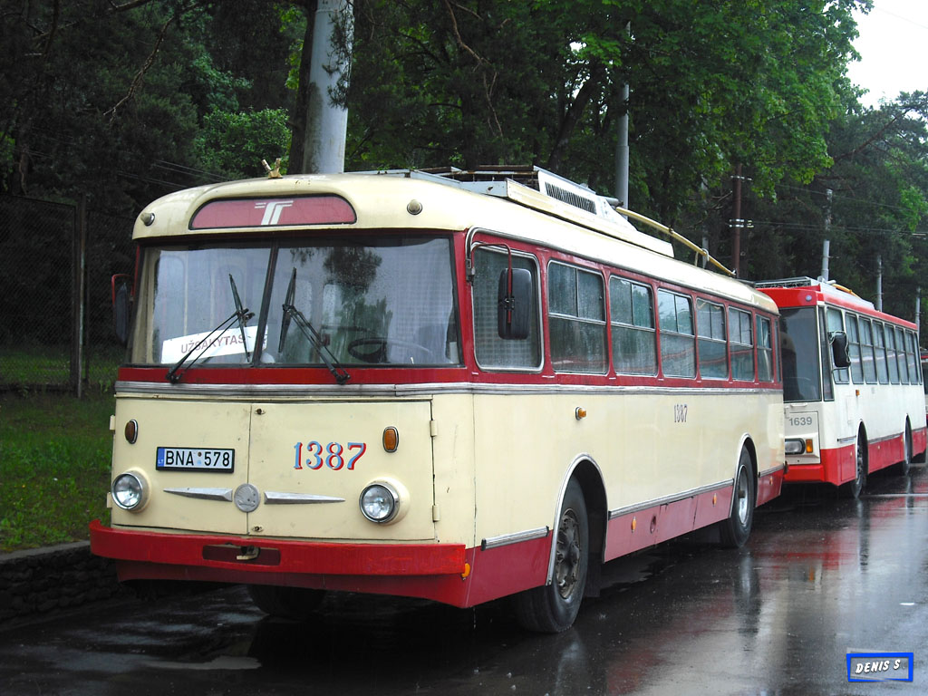 Vilnius, Škoda 9TrH29 nr. 1387