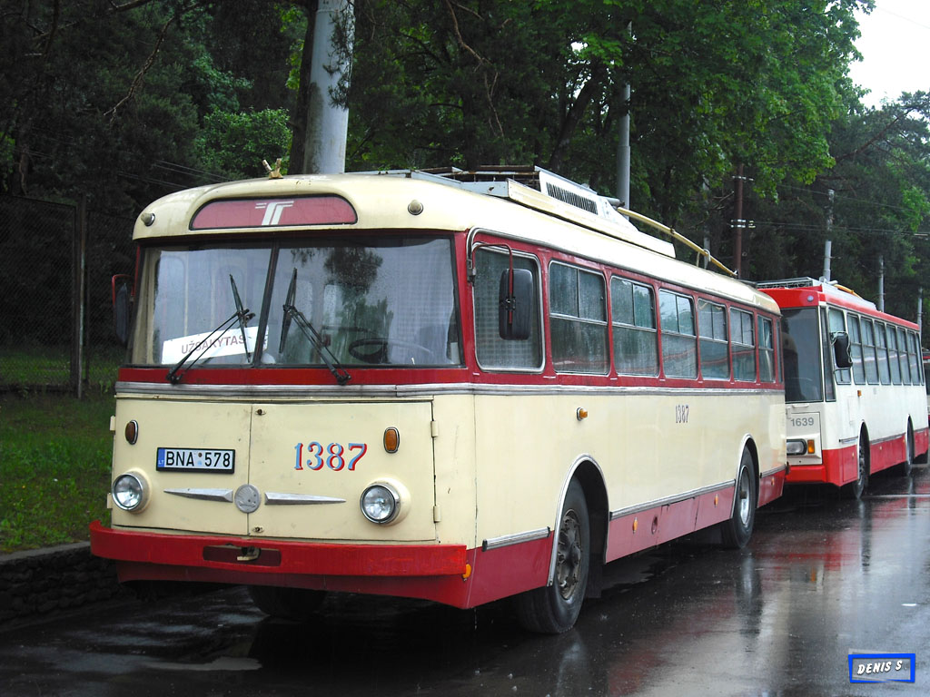 Vilnius, Škoda 9TrH29 № 1387