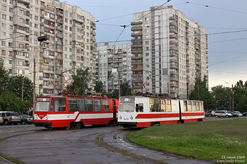 Санкт-Петербург, ЛВС-86К № 3412