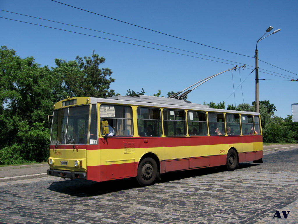 Киев, Škoda 14Tr02/6 № 2024