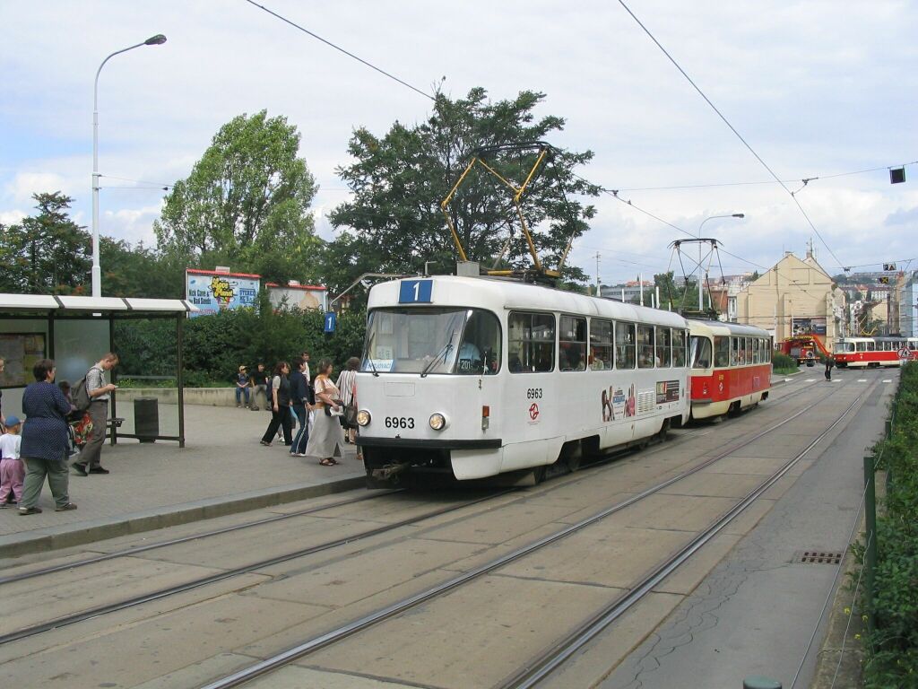 Praha, Tatra T3 # 6963