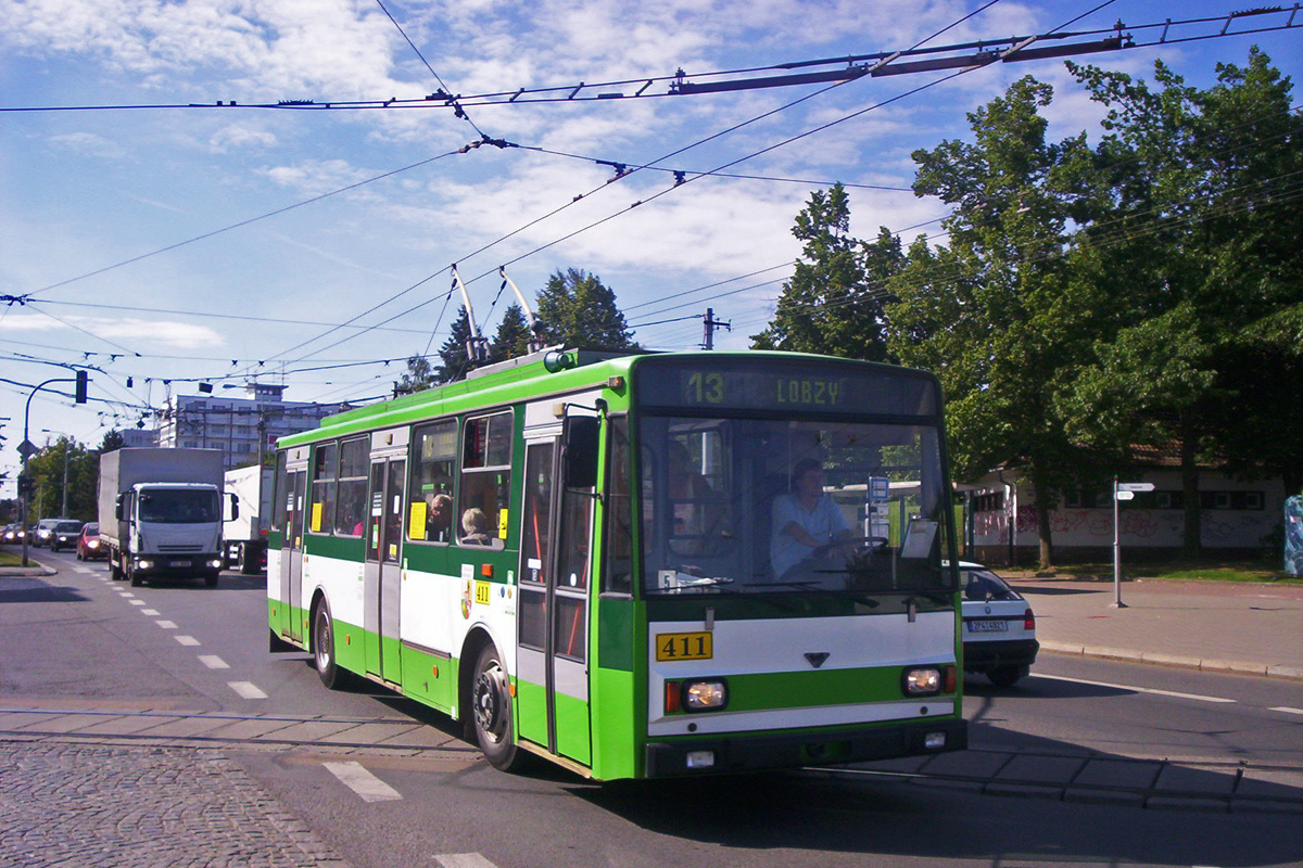 Plzeň, Škoda 14TrM # 411