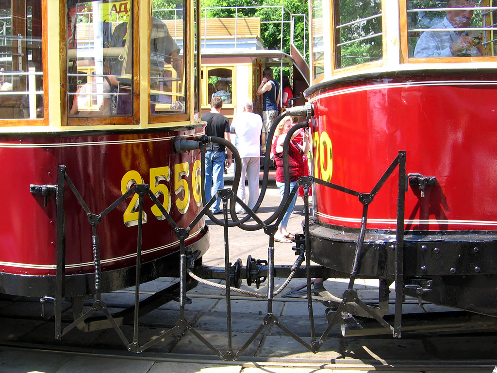 Moscow, KM № 2170; Moscow, KP № 2556; Moscow — Parade to 110 years of Moscow tram on June 13, 2009