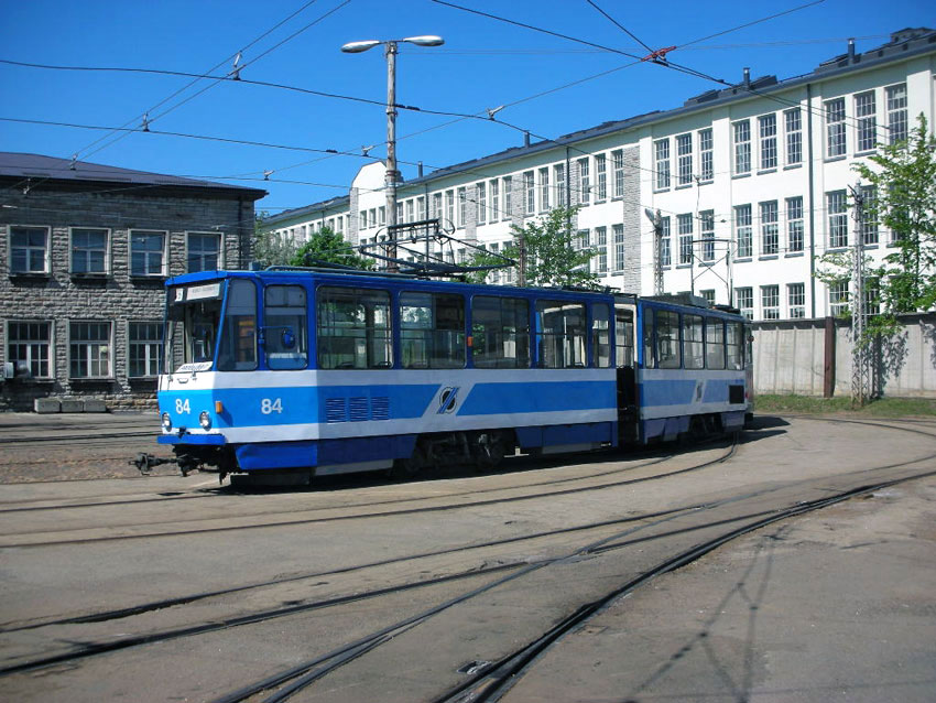 Таллин, Tatra KT4SU № 84