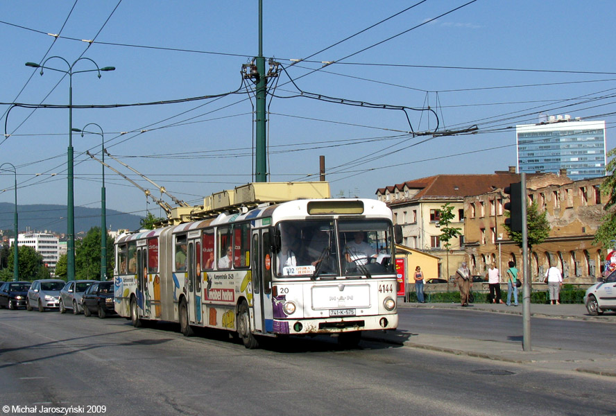 Sarajevo, MAN/Gräf & Stift 855 SG200 HO # 4144