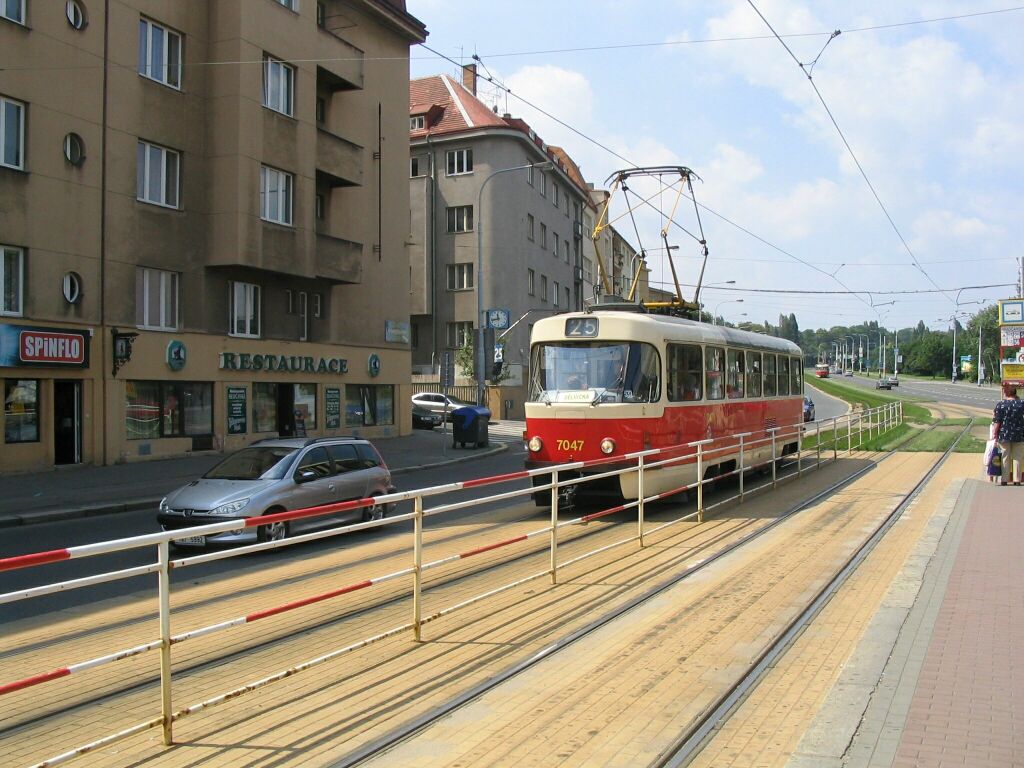 Прага, Tatra T3SUCS № 7047
