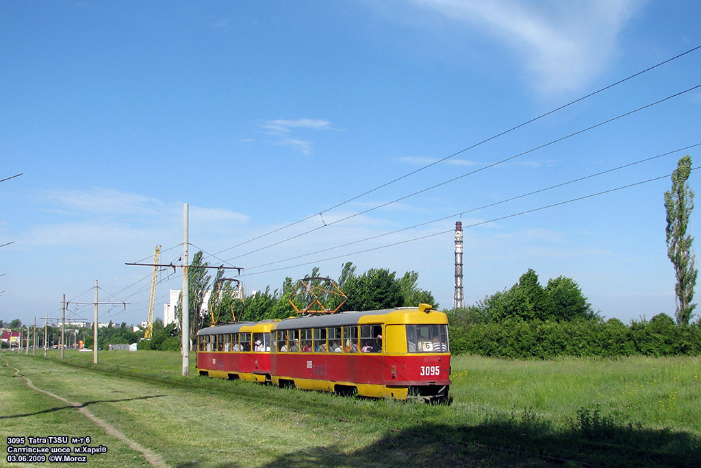 Charkiw, Tatra T3SU Nr. 3095