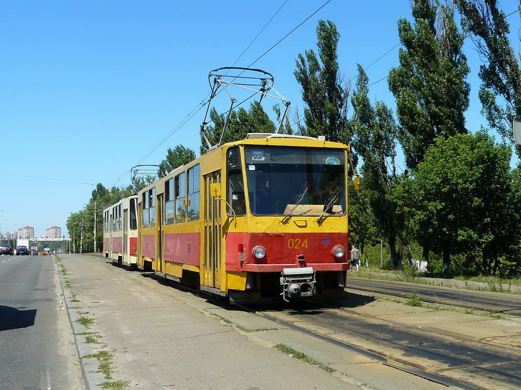 Киев, Tatra T6B5SU № 024