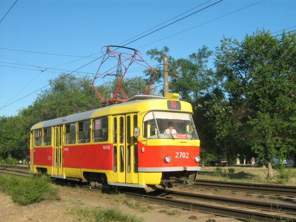 Wolgograd, Tatra T3SU Nr. 2702