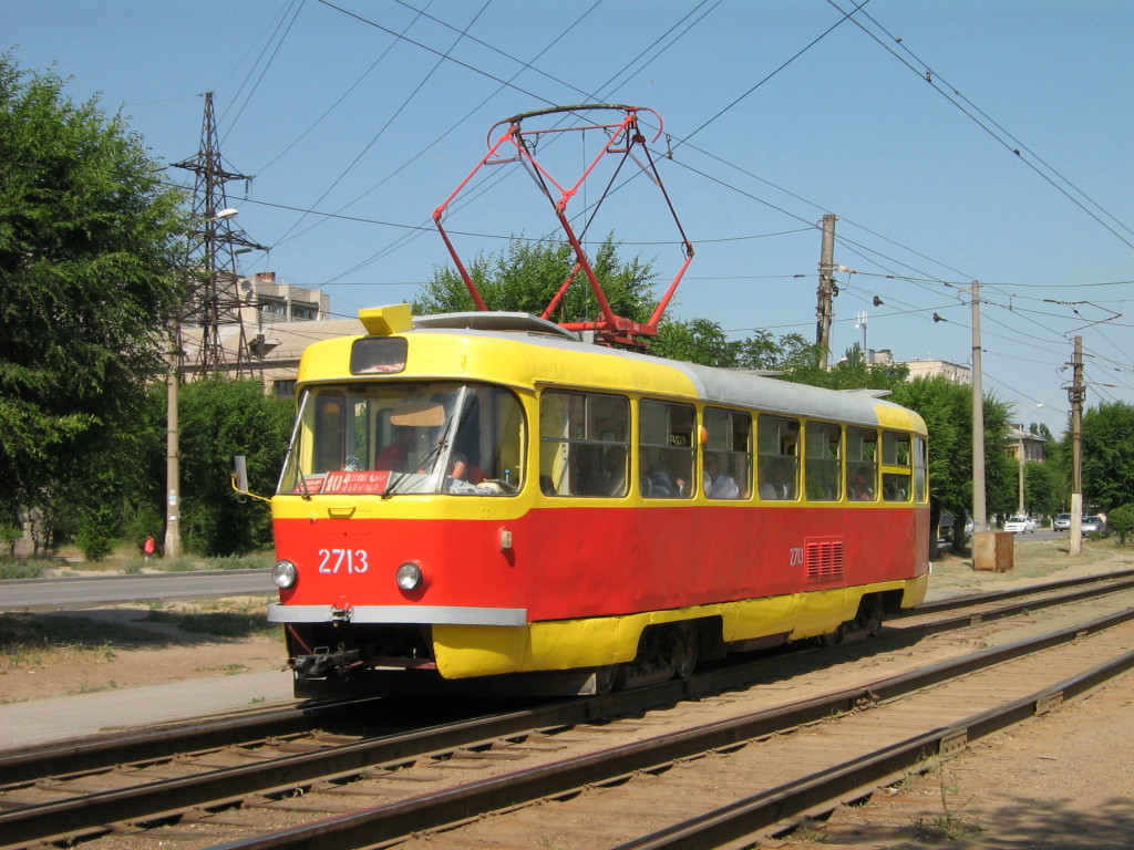 Volgograd, Tatra T3SU č. 2713